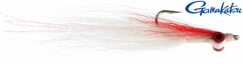 Clouser Minnow - Red and White